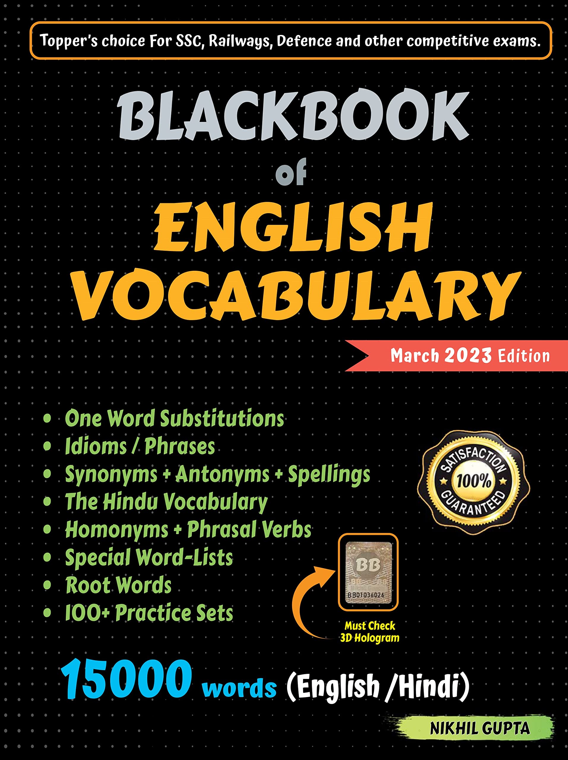 BlackBook of English Vocabulary
